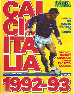 IT - Calcioitalia 1992/93 - Guerin Sportivo - Presentation Guide