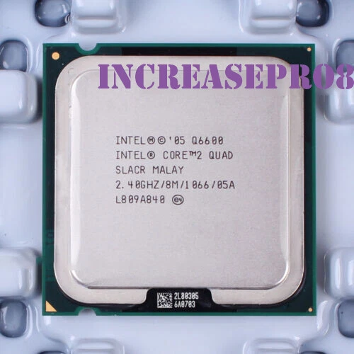 Processore CPU Intel Core 2 Quad Q6600 Q8200 LGA 775 - Immagine 1 di 1