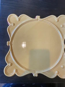 Antheor France Carcassone 12” Plate Platter Charger Yellow - Picture 1 of 2