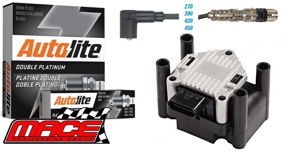 MACE IGNITION SERVICE KIT FOR AUDI A1 8X CBZA TURBO 1.2L I4 Foto 1 de 1