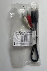 Lorex Cinch oder BNC und Power auf 6-PIN-DIN Wandler Kabel Neu - Bild 1 von 3
