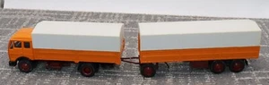 NZG Mercedes Benz Covered Tandem Truck 1:50 Scale No 146 W Germany in Box B - Picture 1 of 10