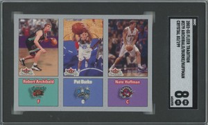 ARCHIBALD/BURKE/HUFFMAN RC SGC 8 83/199 2002-03 FLEER TRADITION CRYSTAL #279