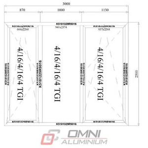 Alu Schaufenster Aluminium Fenster Alu Fenster Aluminiumfenster auf Maß - Bild 1 von 7
