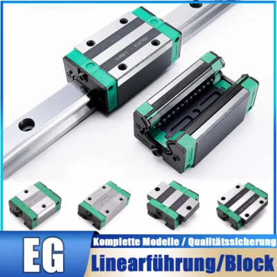HGH / HGW Linearführung Linearschienen Gleitschiene , Block , für 3D Drucker CNC - Bild 1 von 4