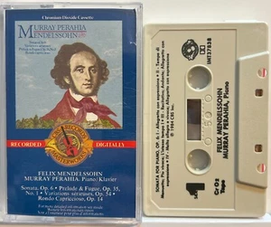 Murray Perahia, Mendelssohn: Sonata, Op. 6 / Variations Sérieuses Cassette Tape - Picture 1 of 2