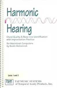 Harmonic Hearing User's Guide by Scott McCormick / TAP Music Systems / Macintosh - Imagen 1 de 8