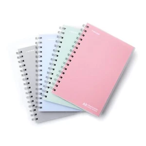 Math Notebook Spiral Bound Graph Paper Book with 80 Sheets/160 Grid Paper 5.5... - Picture 1 of 9