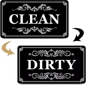 Dirty Clean Dishwasher Magnet,Dishwasher Magnet Clean Dirty Sign Magnet for Dish - Picture 1 of 7
