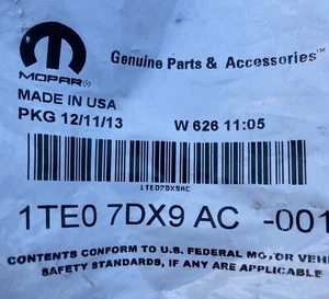 NOS Mopar 2011-14 1TE07DX9AC Dodge Avenger & Chrysler 200 Steering Column Shroud - Picture 1 of 2