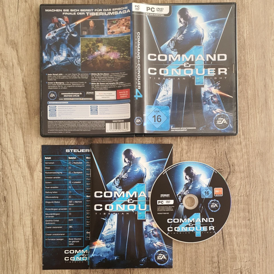 PC - DVD ROM ► Command & Conquer 4: Tiberian Twilight ◄ CIB | TOP - Bild 1 von 1
