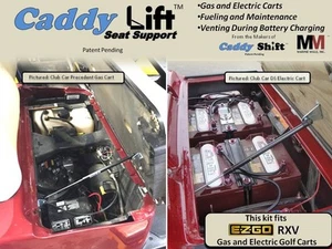 Golf Cart Seat Support, Caddy Lift Seat Support EZ-GO RXV - Picture 1 of 3