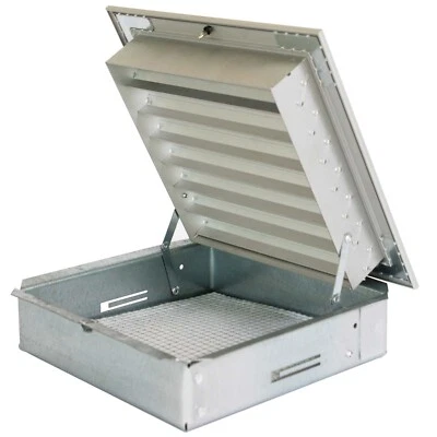 Griglia di Ripresa Aria con Filtro Apribile Alluminio Varie Misure - Immagine 1 di 3