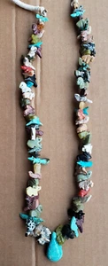 Vintage Native American Indian Necklace Fetish - Picture 1 of 12