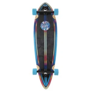 Santa Cruz Iridescent Dot Pintail 33 Longboard Skateboard - Picture 1 of 2