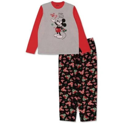 Briefly Stated A2208 Matching Men's Mickey Mouse Family Pajama Set Size L - Image 1 of 3
