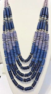 CHICO'S 28" BEAD NECKLACE - Picture 1 of 3