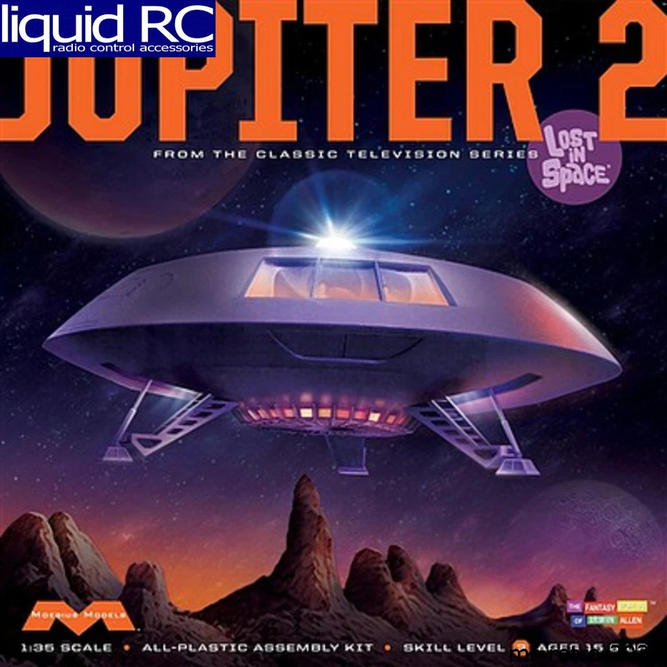 Moebius Models 913 Jupiter 2 Plastic Model Kit - Image 1 of 1