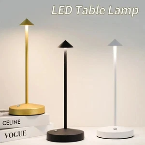 Rechargeable Table Lamp Creative Dining Touch Led Hotel Bar Coffee - Picture 1 of 13