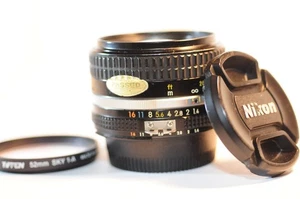 Nikon Nikkor 50mm F/1.4 AI-S AIS PRIME lens for FA FM2N F3 HP FE2 FG N2000 DF - Picture 1 of 7