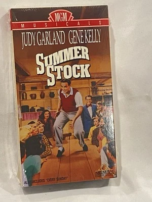 Summer Stock (VHS) 1950 Judy Garland, Gene Kelly, Eddie Bracken SEALED - Image 1 of 4