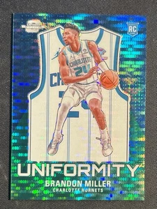 2023 Contenders Optic Uniformity Brandon Miller Green Pulsar ROOKIE RC /25 #8 - Bild 1 von 2