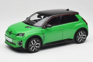 185502 Renault 5 E-Tech Electric Pop Green & Black Norev 1/18 - Imagen 1 de 8