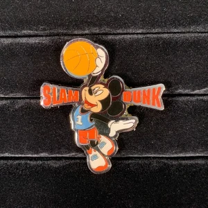 Mickey Mouse Slam Dunk Basketball Disney Collectible Trading Pin Sports M.I.I. - Picture 1 of 4