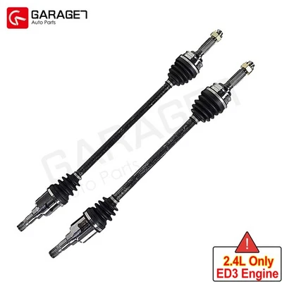 For 2007-2017 Jeep Compass Patriot 2.4L L4 Only Rear Pair CV Axle Assembly - Image 1 of 4