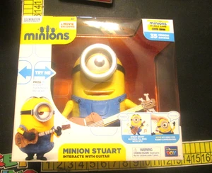 Minion Stuart Interacts with Guitar by Thinkway Toys - Picture 1 of 8