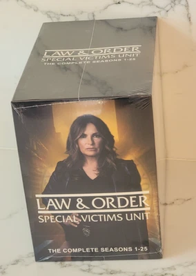 LAW AND ORDER SVU: The Complete Series Seasons 1- 25 ( DVD Set ) New & Sealed - Bild 1 von 2