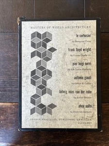 Masters of World Architecture Six Volumes 1960 1st Edition Hardcovers Slipcase - Picture 1 of 23