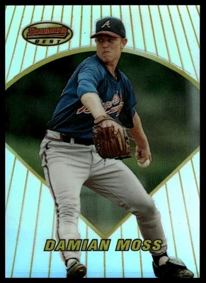 1996 Bowman's Best #161 Damian Moss Refractors - Image 1 of 2