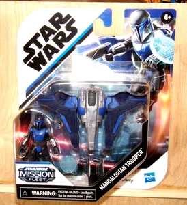 MANDALORIAN TROOPER STAR WARS Mission Fleet 2" Mini Figure MoC 2021 Hasbro - Picture 1 of 4