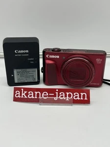 Canon SX720 HS 20.3MP 40x Opti Zoom Red Compact Digital Camera #84 - Picture 1 of 13