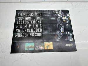 Armored Core Sony PlayStation 1997 Vintage Impreso Anuncio/Arte de Pared - Imagen 1 de 1