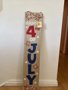 Sun Squad Sing On 4 Of July Reversible, Welcome Sing Never Used - Imagen 1 de 4