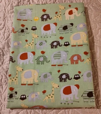 JoAnn's Tela de Algodón Juvenil Niños Animal Zoo Estampado 2 yardas x 44" Foto 1 de 4