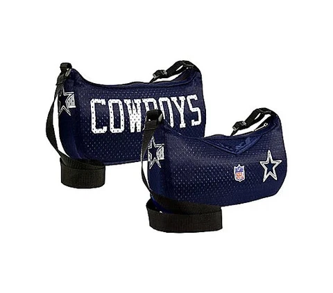 NWT NFL Dallas Cowboys Jersey Shoulder Purse *flaw* Cover
