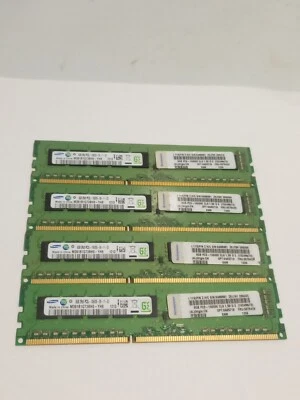 Samsung 32GB (8GBx 4)  2Rx8 PC3L-10600E  Lenovo 8gb PC3 10600E - Image 1 of 3