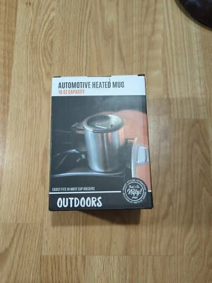 Taza de viaje automotriz con calefacción Nifty para automóvil, garaje, 16 oz 12 V, regalo para papá Foto 1 de 4