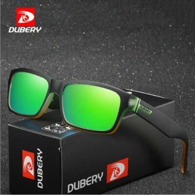DUBERY Men Sport Polarized Sunglasses Fashion Outdoor Riding Fishing Glasses New