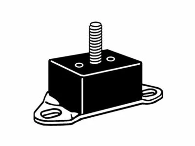 For 1973-1977 Chevrolet Nova Transmission Mount 43483SK 1974 1975 1976 - Image 1 of 2