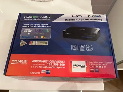 Decoder I-CAN 3900T2 Digitale Terrestre - Immagine 1 di 4