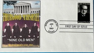 CEC 3746 Thurgood Marshall Juez Asociado Corte Suprema de Estados Unidos 9 Ancianos - Imagen 1 de 1