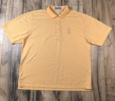 FG Tech Men's TPC Sawgrass The Players Golf Shirt Jacquard Pureformance XL - Image 1 of 4