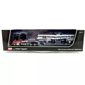 1/64 DCP Kenworth T680 76' Mid-Roof Sleeper & Polar Deep Drop Tanker - Picture 1 of 3