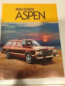 1980 Dodge Aspen Automobile Showroom Prospekt Chrysler Canada Edition - Bild 1 von 2