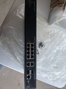Conmutador Gigabit puerto Syscom SW12PB con divisor Ethernet de 8 puertos PoE - Imagen 1 de 4