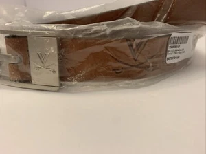 NCAA VIRGINIA CAVALIERS GENUINE LEATHER BELT SIZE 32 New  - Picture 1 of 5